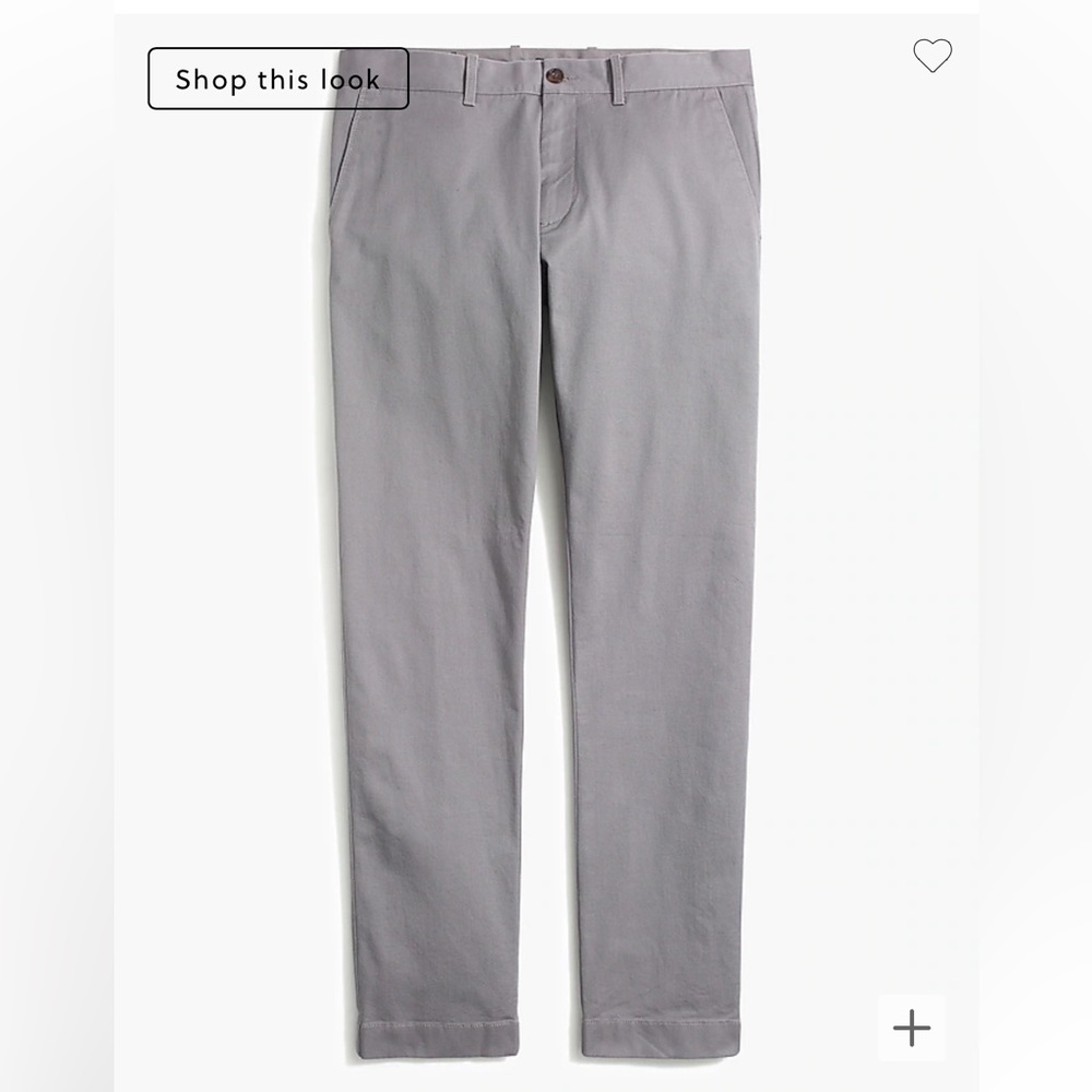 J. Crew Driggs Chino Pants size 32x34 in light gray
